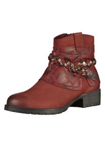 Tamaris, Damen Stiefelette, Rubinrot