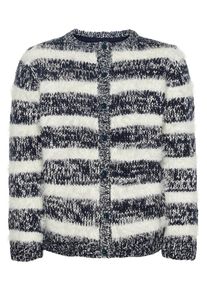 name it, M&auml;dchen Cardigan, Ultramarinblau / Wei&szlig;
