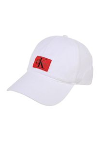 Calvin Klein Jeans, Damen Cap 'J MONOGRAM CAP M', Weiß