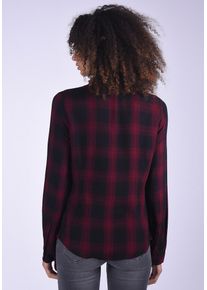 Kaporal5 Kaporal, Damen Freizeitbluse Tak Saphir mit trendigem Karomuster, Rot