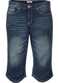 sheego Denim, Damen Jeansbermudas, Blue Denim