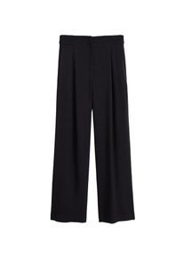 Mango, Damen Hose 'Flu', Schwarz