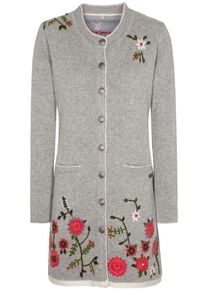 Spieth & Wensky SPIETH & WENSKY, Damen Strickjacke 'Hermine', Grau