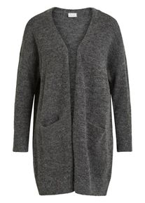 Vila, Damen Strickjacke, Dunkelgrau