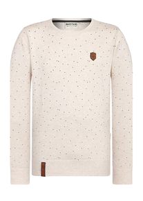 Naketano, Herren Pullover, Creme / Schwarz