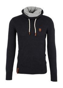 Naketano, Herren Strickpullover 'Feuerkralle', Kobaltblau