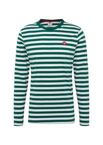 Jack & Jones JACK & JONES, Herren Shirt 'Kani', Dunkelgr&uuml;n / Wei&szlig;