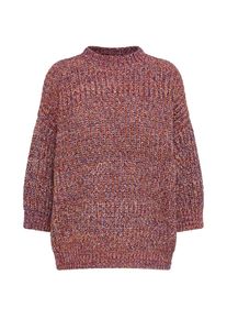 Y.A.S, Damen Strickpullover, Orange / Pink