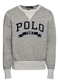 Polo Ralph Lauren, Herren Sweatshirt 'VINTAGE FLEECE-LSL-KNT', Grau
