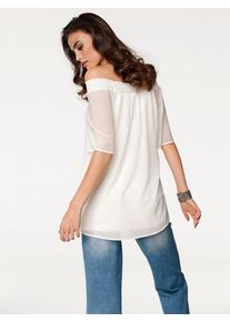 Heine, Damen Carbluse, Weiß