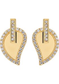 JETTE, Damen Ohrstecker, Gold