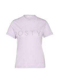 POSTYR, Damen T-Shirt 'POSIRIS EMBRODERY', Lavendel