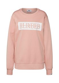 BECK2BECK, Damen Sweatshirt 'BTOBblinded2', Ros&eacute; / Wei&szlig;