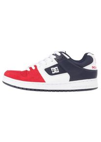 DC Shoes, Herren Sneaker 'Manteca', Navy / Hellrot / Weiß