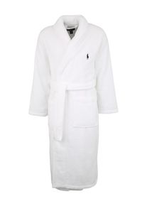Polo Ralph Lauren, Herren Bademantel 'SHAWL', Weiß