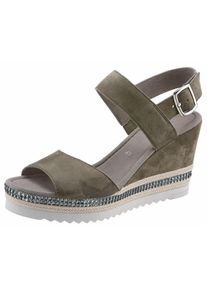 Gabor, Damen Sandalette, Oliv