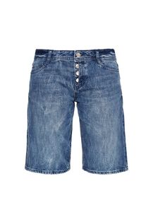 s.Oliver RED LABEL, Damen Bermuda Jeans, Blau