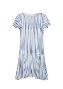 EDC by Esprit, Damen Kleid 'Rack', Himmelblau / Offwhite