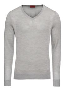 Hugo, Herren Pullover 'San Carlo', Hellgrau
