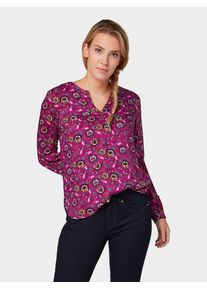 Tom Tailor, Damen Bluse, Mischfarben / Pink