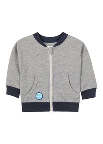 name it, M&auml;dchen Strickjacke, Navy / Graumeliert