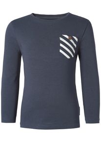 Noppies, Langarmshirt 'Negrar', Dunkelblau / Wei&szlig;