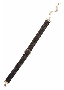 J. JAYZ, Damen Halsband, Gold / Schwarz