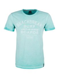 s.Oliver RED LABEL, Herren T-Shirt, Aqua