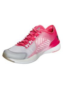 Under Armour, Damen Fitnessschuhe 'Charged Push TR', Grau / Dunkelpink