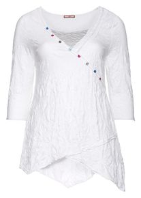 Joe Browns, Damen Zipfelshirt, Wei&szlig;