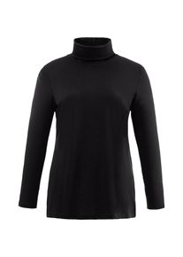 Ulla Popken, Damen Shirt, Schwarz