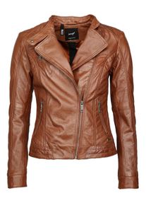 Maze, Damen Lederjacke 'Sally', Rostbraun
