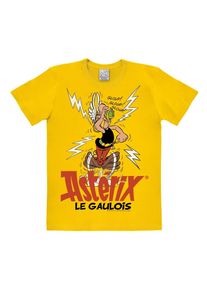 logoshirt, Herren T-Shirt 'Asterix - Der Gallier', Gelb / Rot / Schwarz