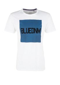 s.Oliver RED LABEL, Herren T-Shirt, Himmelblau / Weiß