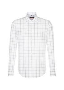 Seidensticker, Herren Hemd, Blau / Orange / Wei&szlig;