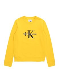 Calvin Klein Jeans, Sweatshirts 'MONOGRAM TERRY CREW NECK', Gelb