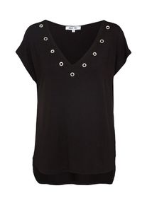 ABOUT YOU, Damen Shirt 'Jasmin', Schwarz