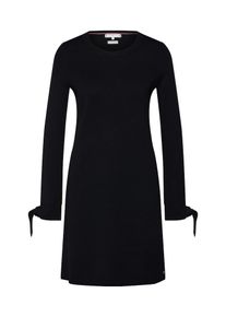 Tommy Hilfiger, Damen Kleid 'TARISA C-NK SWTR', Schwarz