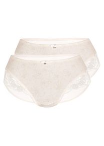 Sassa Mode Sassa, Damen Panty 'Lovely Day', Beige / Pastellpink