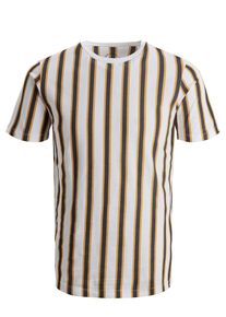 Jack & Jones JACK & JONES, Herren Shirt, Nachtblau / Senf / Weiß
