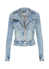 LTB, Damen Bikerjacke 'Ellen', Blue Denim