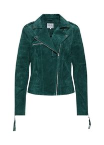 Vila, Damen Jacke'VICRIS SUEDE JACKET', Dunkelgrün