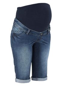 Neun Monate, Damen Bermuda, Blue Denim