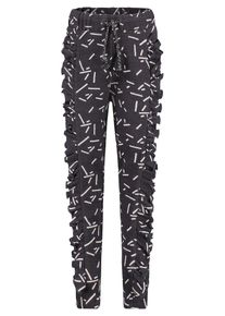 Noppies, Mädchen Hose 'Price', Schwarz / Weiß