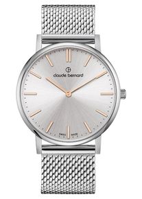 Claude Bernard, Damen Unisexuhr '20214 3M AIR', Rosegold / Silber