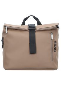 Bree, Damen Umhängetasche 'Punch 722', Hellbraun / Schwarz