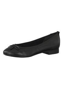 Tamaris, Damen Ballerina, Schwarz