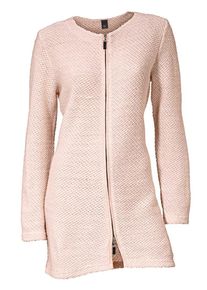 Heine, Damen Strickmantel, Pastellpink