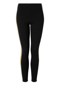 Hallhuber, Damen Leggings, Gelb / Schwarz / Weiß