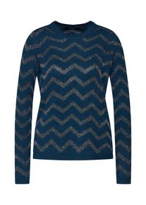 V&eacute;ro Moda VERO MODA, Damen Pullover 'WARD FEATHER', Dunkelblau / Silber